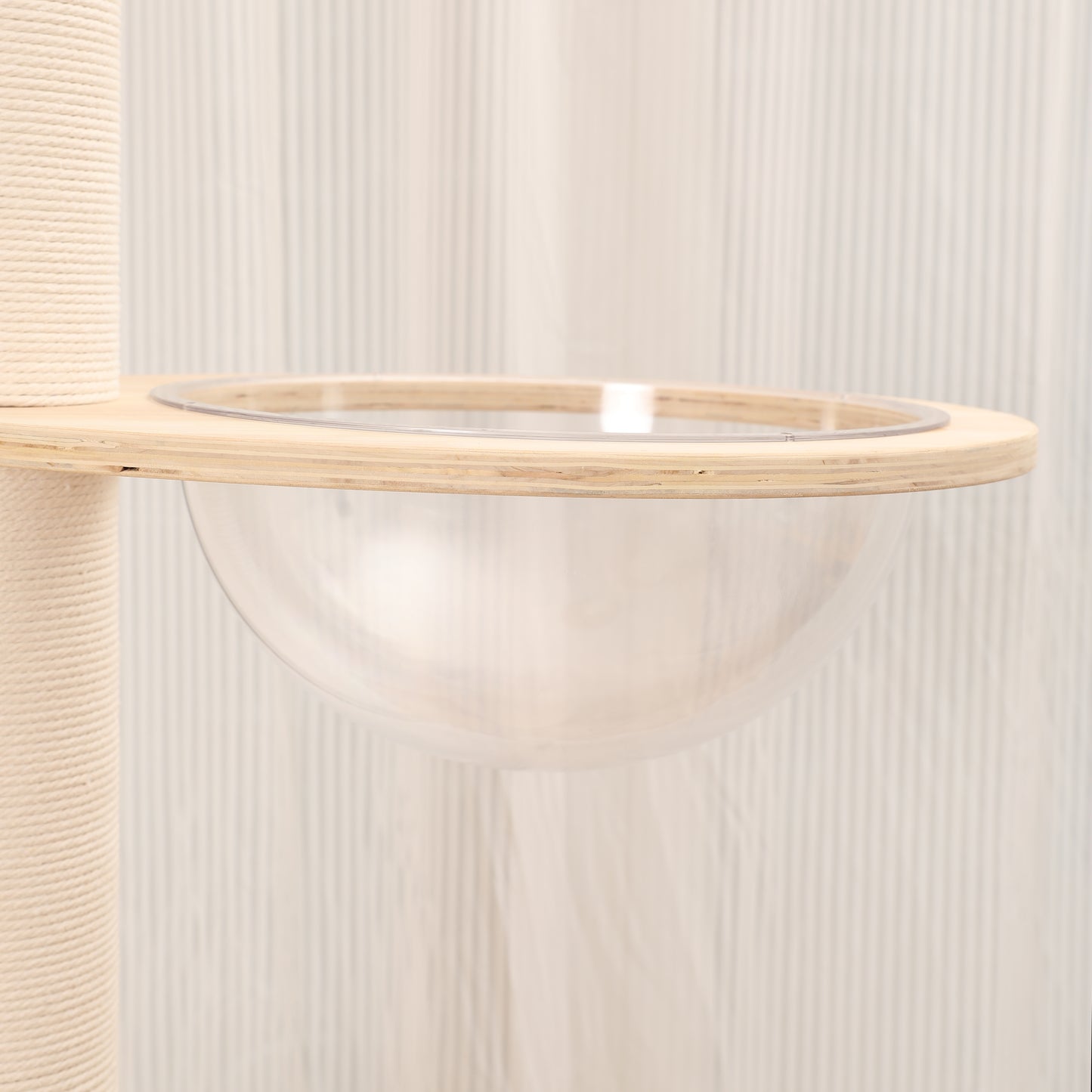 Parts - 11.8" dome capsule for floor to ceiling cat tree