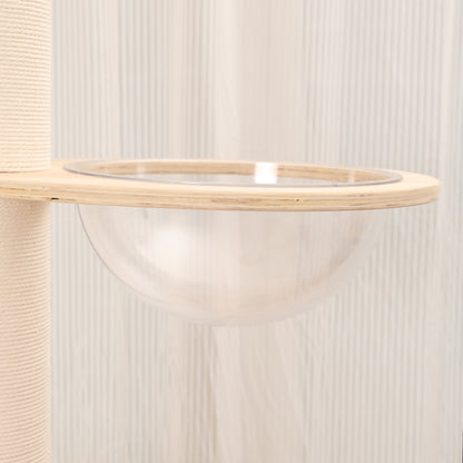 Parts - 11.8" dome capsule for floor to ceiling cat tree