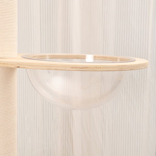 Parts - 11.8" dome capsule for floor to ceiling cat tree