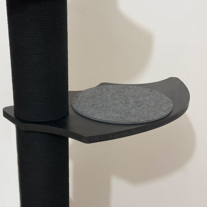 Spooky Gothic Style Cat Trees Floor-to-Ceiling