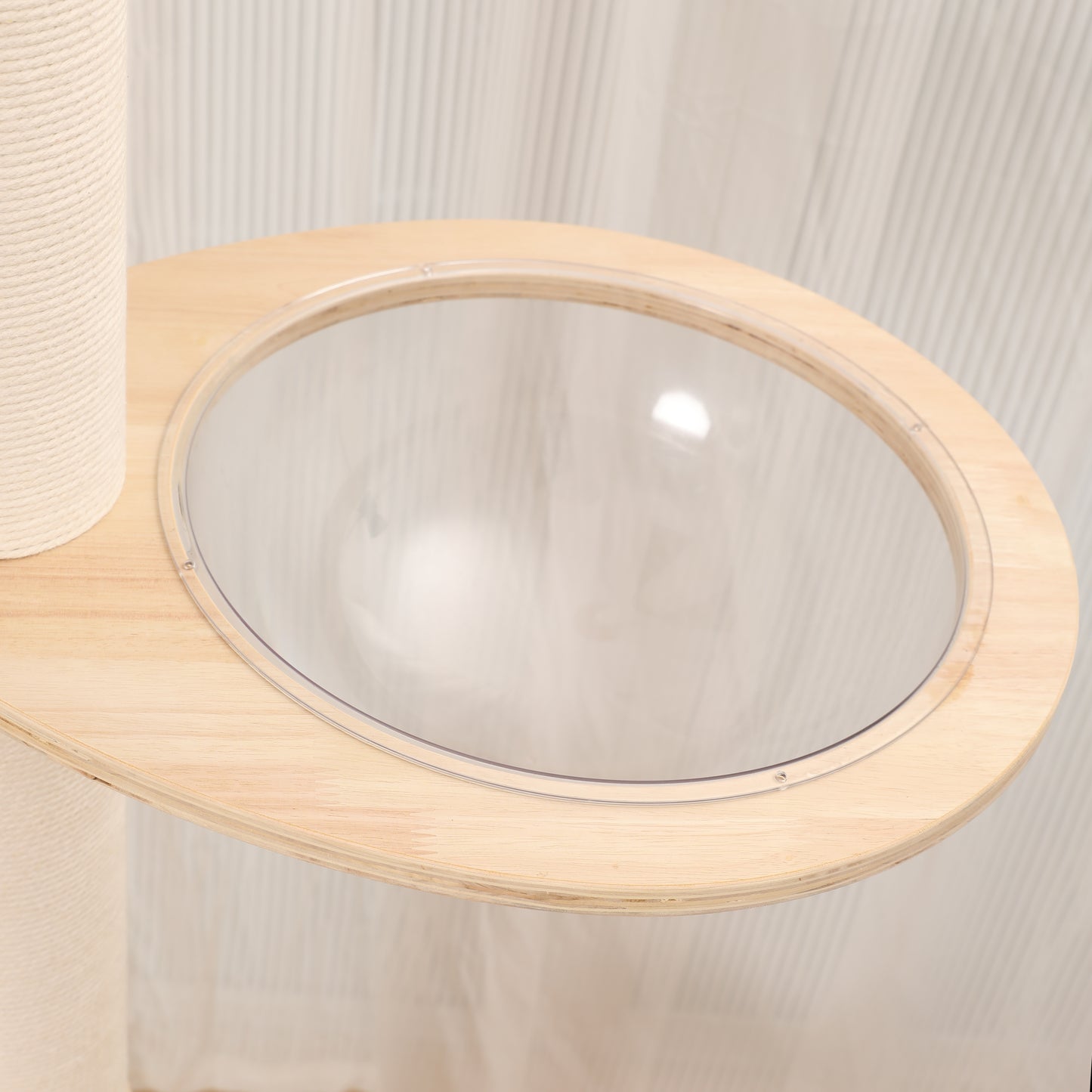 Floor to Ceiling Cat Tree (Dome Space Capsule)
