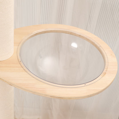Floor to Ceiling Cat Tree (Dome Space Capsule)
