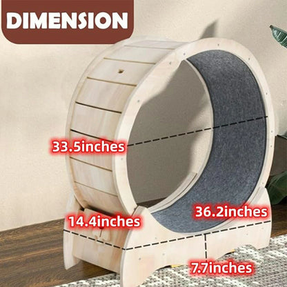41.2” Large Cat Running Wheel