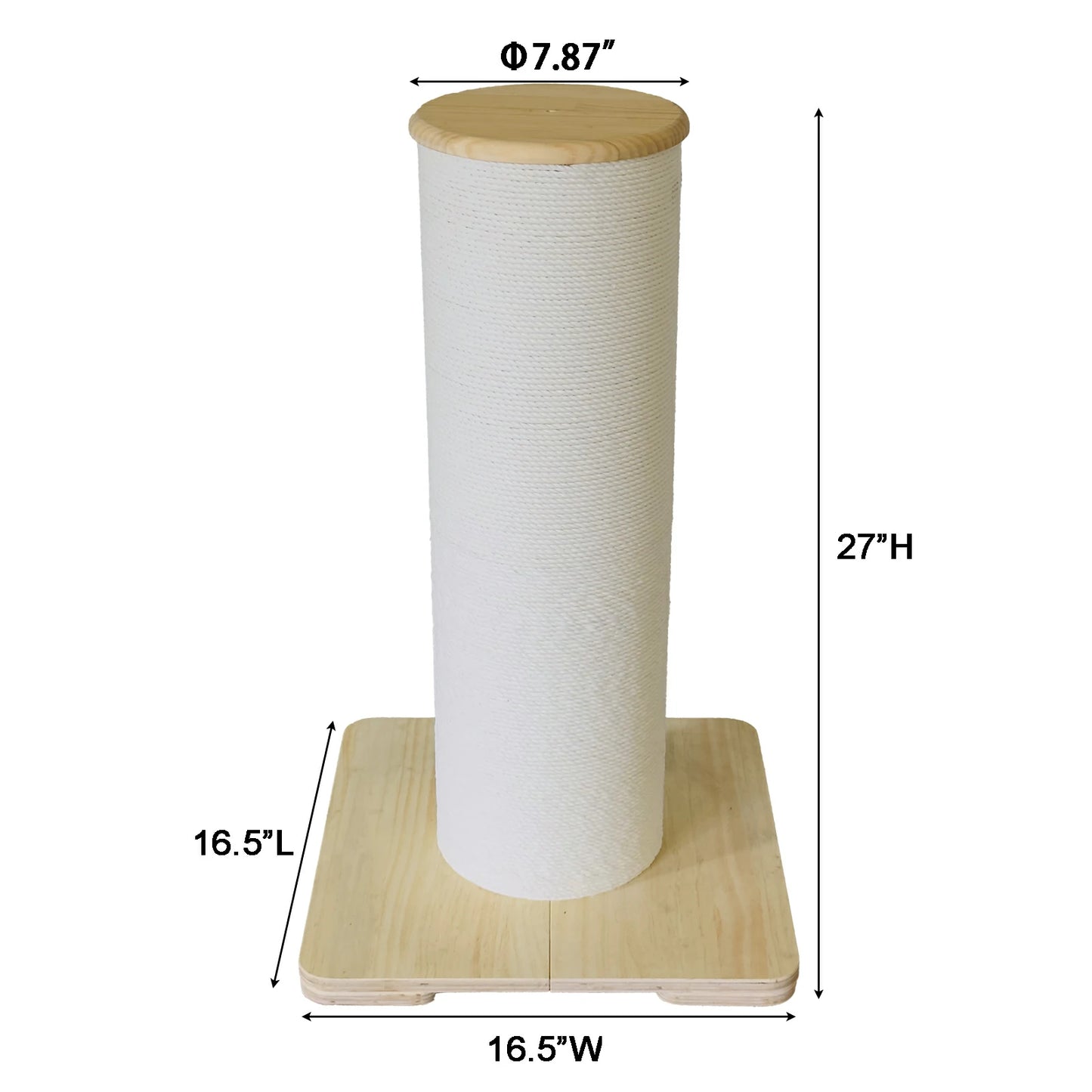 7.87" Thick Cat Scratching Post (Storage Design)