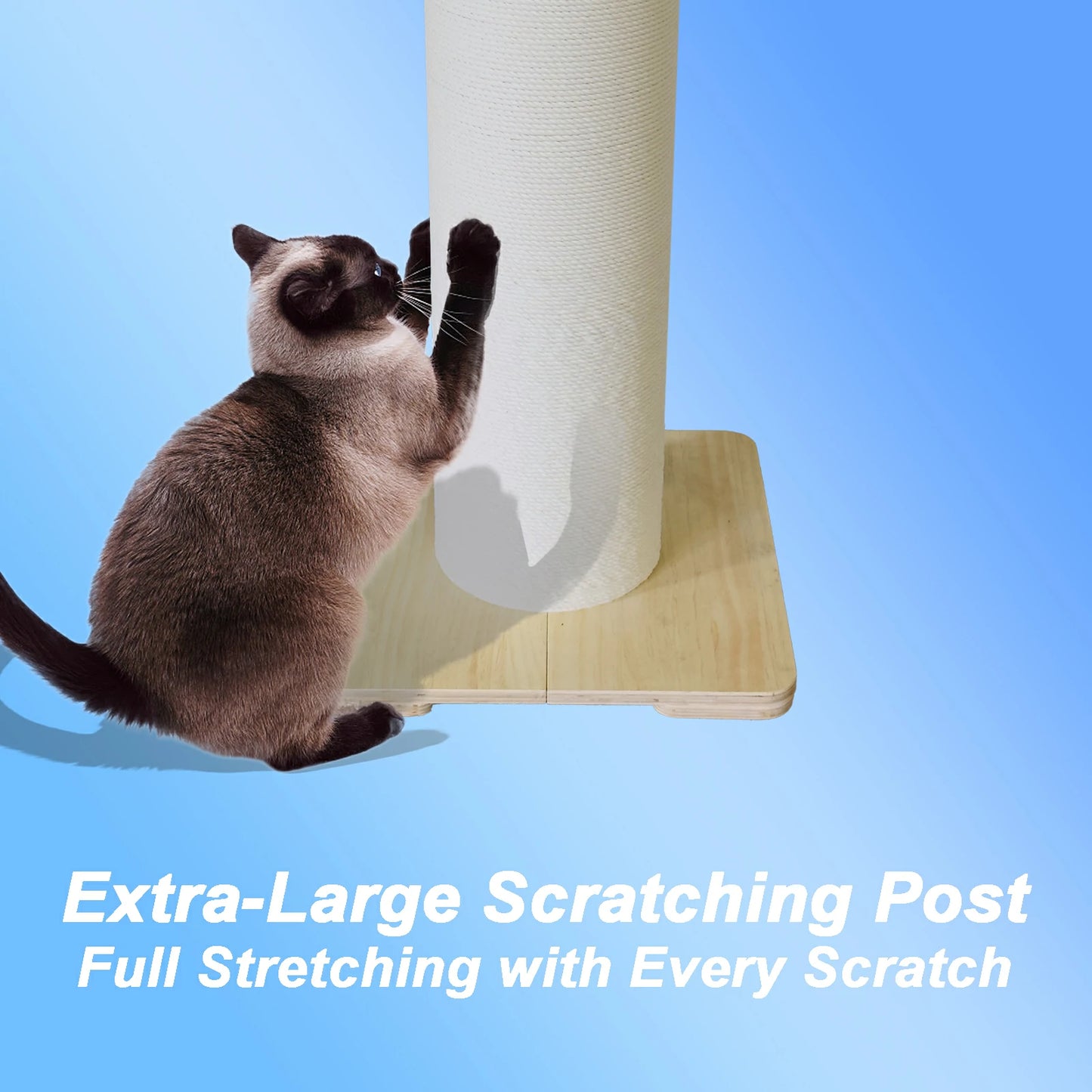 7.87" Thick Cat Scratching Post (Storage Design)