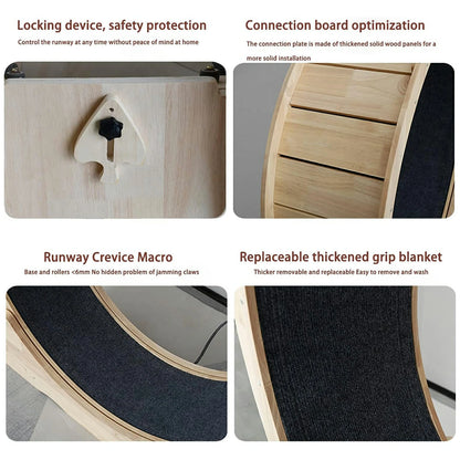 41.2” Large Cat Running Wheel