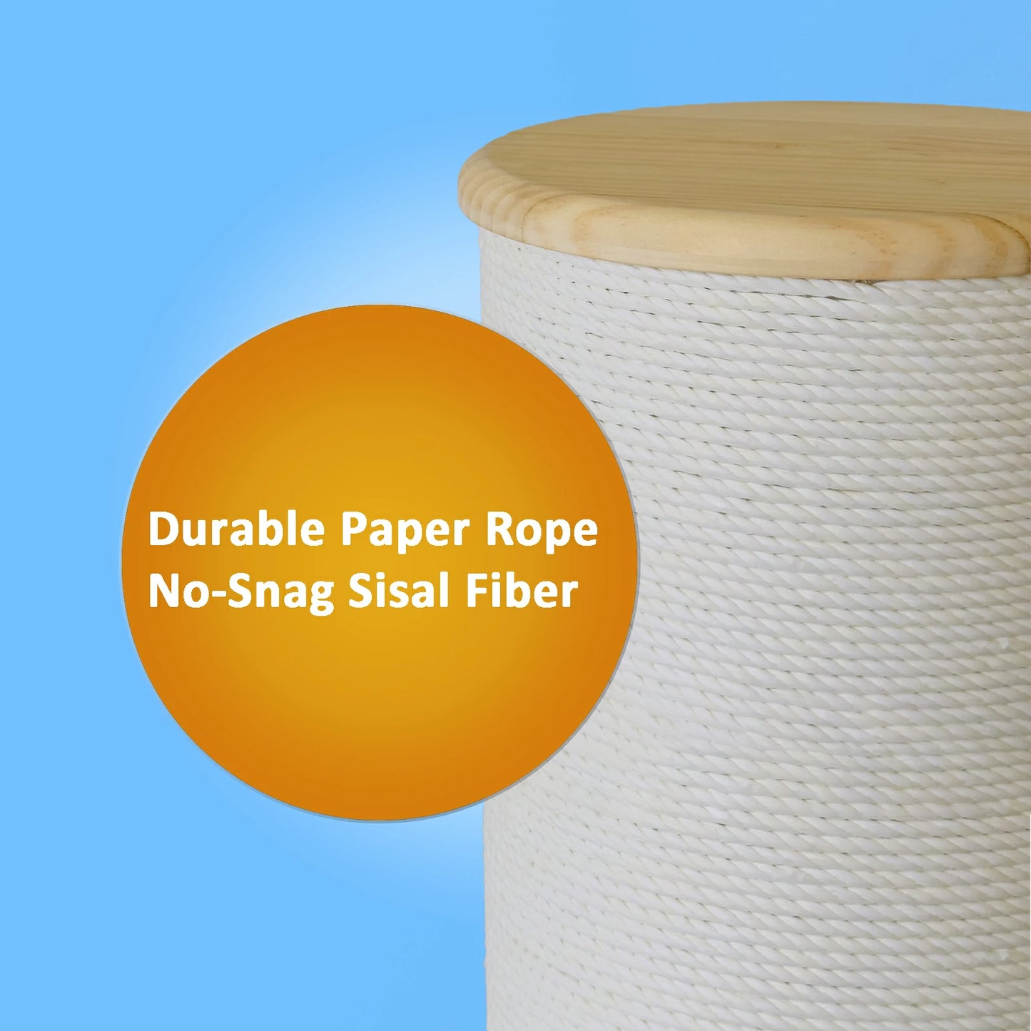 7.87" Thick Cat Scratching Post (Storage Design)