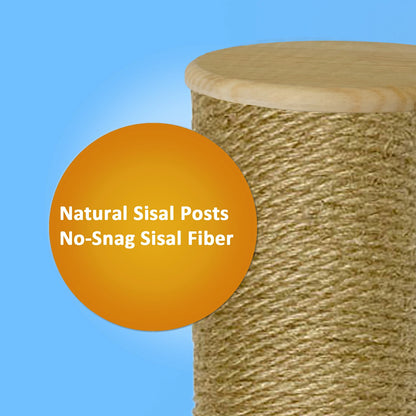 7.87" Thick Cat Scratching Post (Storage Design)