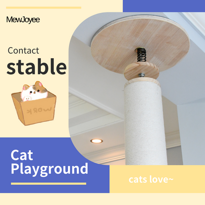 Floor to Ceiling Cat Tree (Cat Nest)