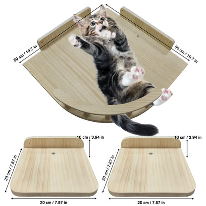 Cat Wall Shelves (Corner)
