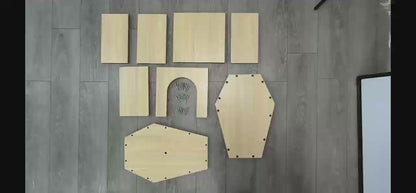 Spooky Gothic Style Cat Trees Floor-to-Ceiling